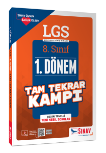 Sınav Yayınları 8. Sınıf LGS 1. Dönem Çözümlü Tam Tekrar Kampı