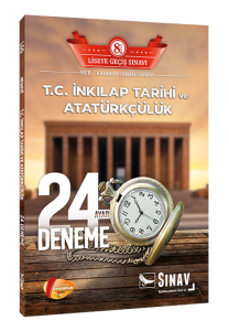 Sınav Yayınları 8. Sınıf LGS T.C. İnkılap Tarihi ve Atatürkçülük 24 Deneme