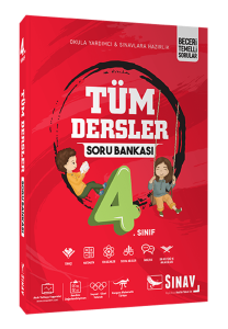 Sınav Yayınları 4. Sınıf Tüm Dersler Soru Bankası