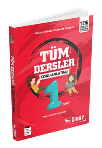 Sınav Yayınları 1. Sınıf Tüm Dersler Konu Anlatımlı