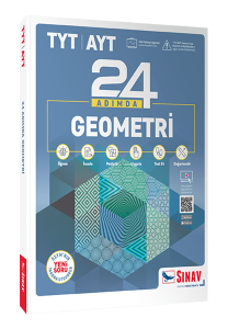 Sınav Yayınları TYT AYT Geometri 24 Adımda Konu Anlatımlı Soru Bankası