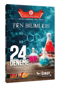 Sınav Yayınları 8. Sınıf LGS Fen Bilimleri 24 Deneme