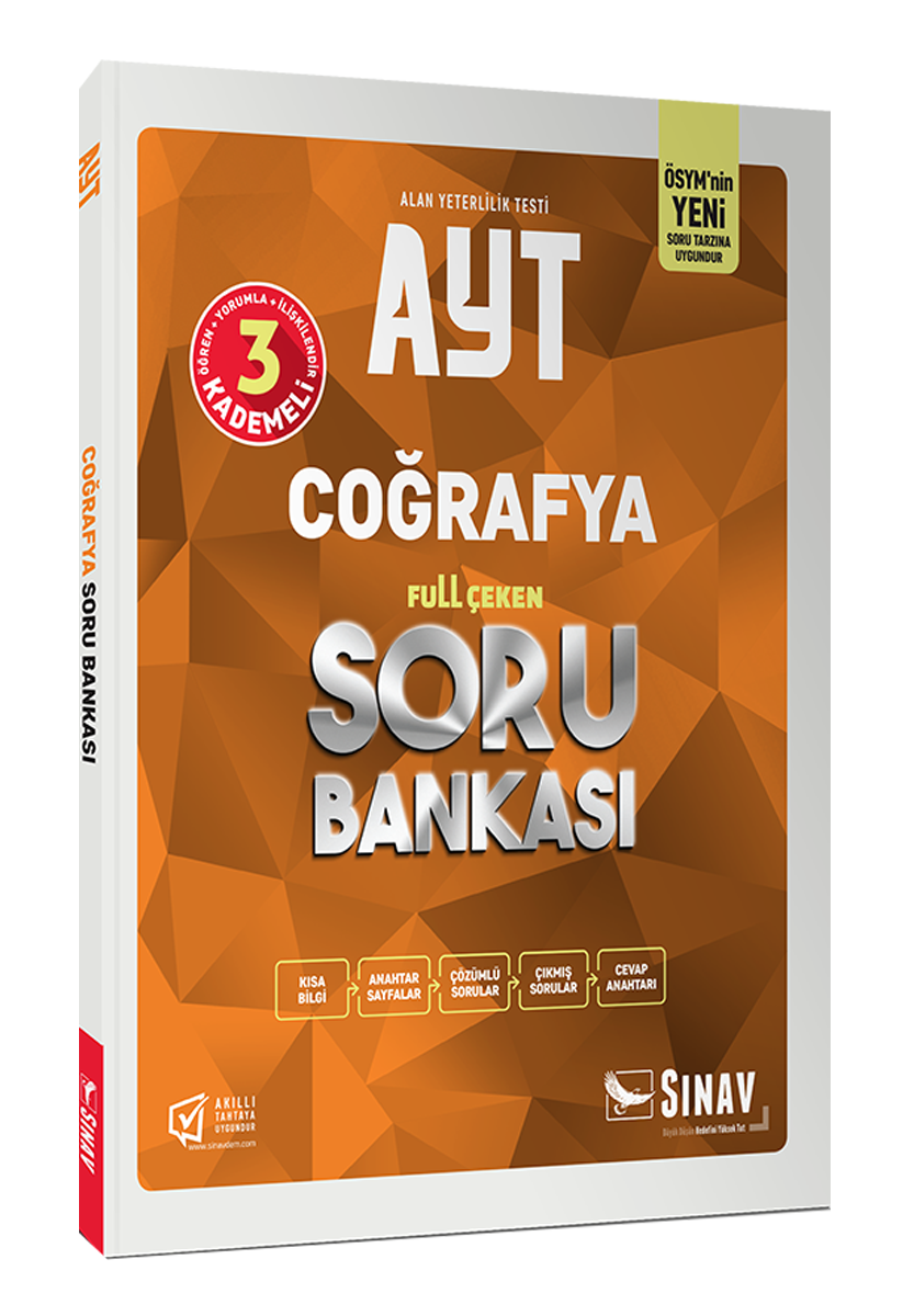 AYT Coğrafya Full Çeken Soru Bankası