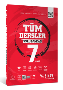 Sınav Yayınları 7. Sınıf Tüm Dersler Soru Bankası