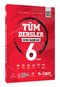 Sınav Yayınları 6. Sınıf Tüm Dersler Soru Bankası